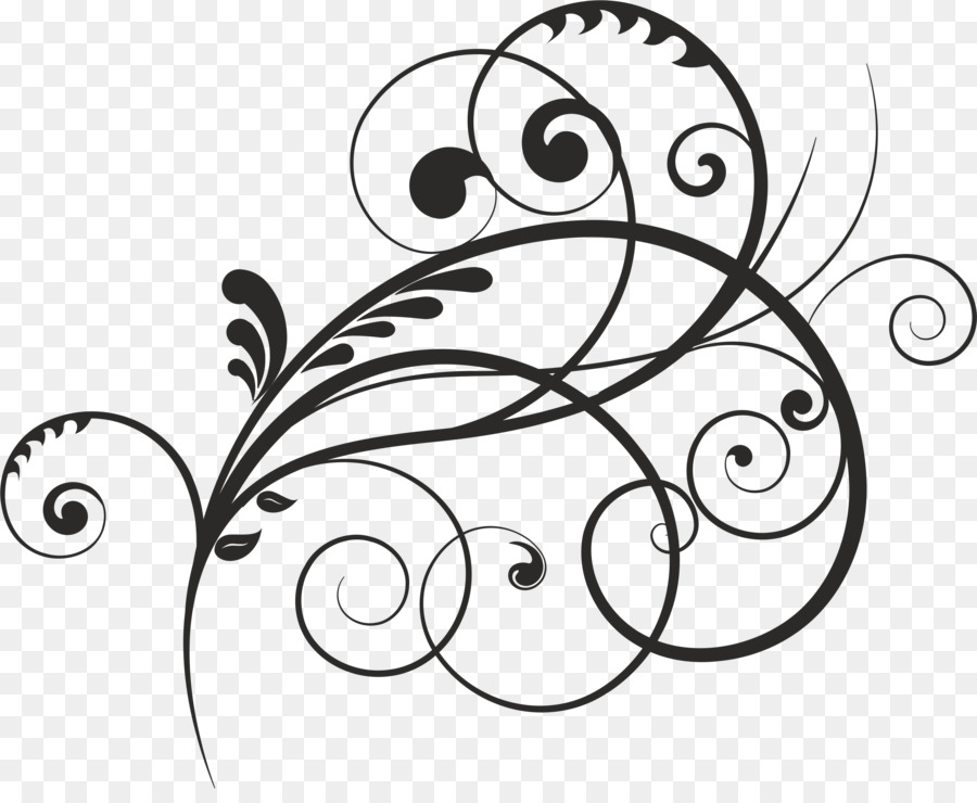 Espiral，Design Floral PNG
