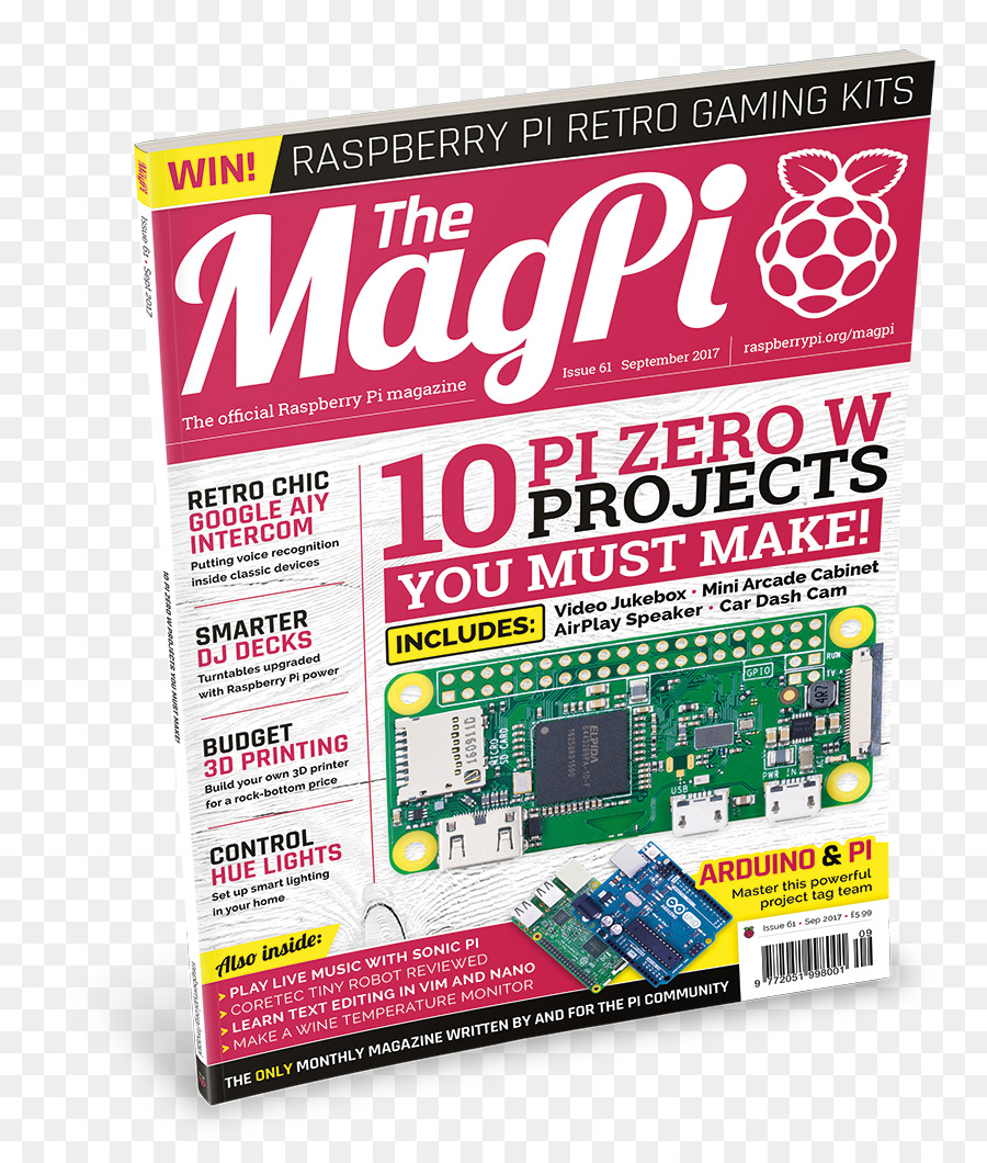 A Magpi，Raspberry Pi PNG
