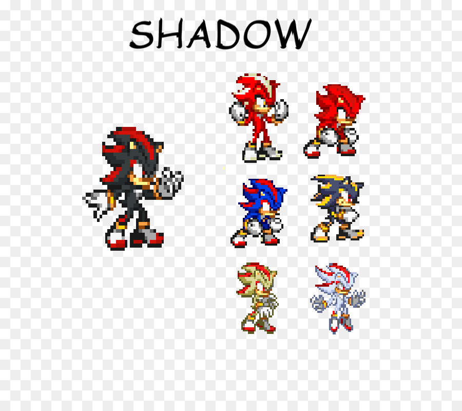 Shadow The Hedgehog，Ouriço PNG