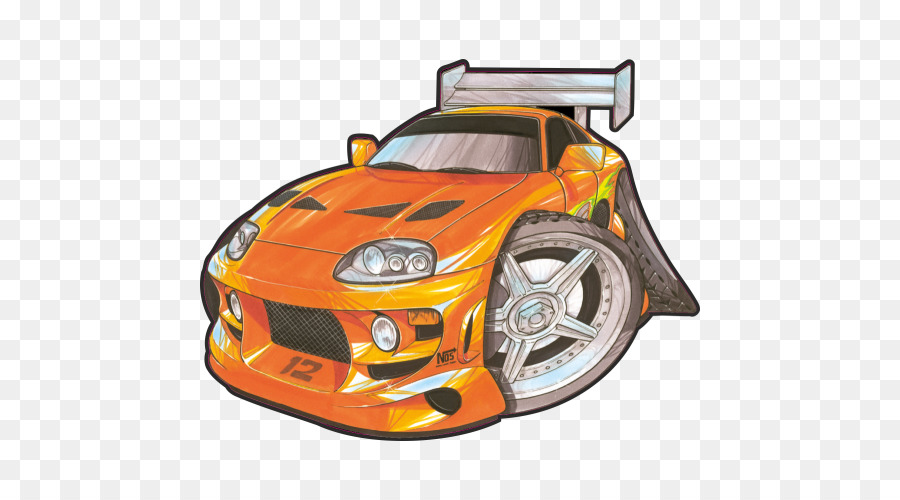 Carro Esportivo Laranja，Carro PNG