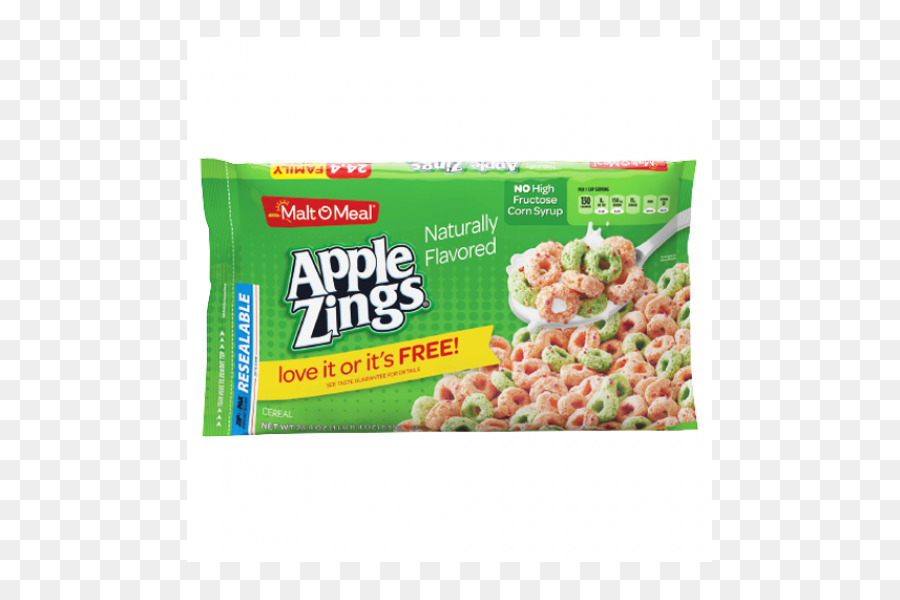 Cereais De Pequeno Almoço，Maltomeal Apple Zings PNG
