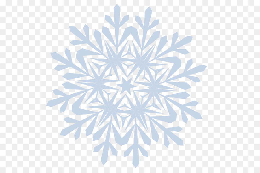 Floco De Neve Azul，Inverno PNG