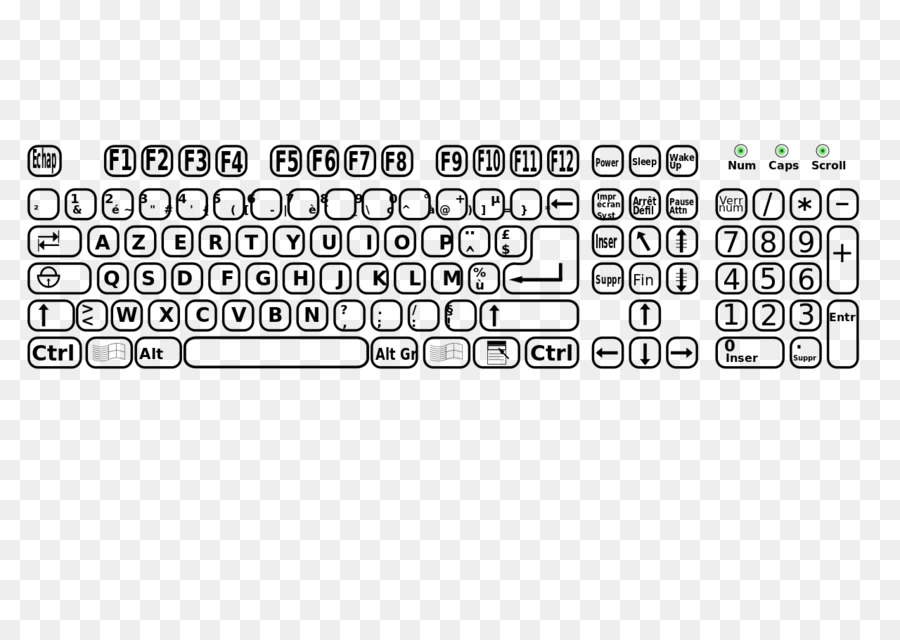 Teclado，Chaves PNG