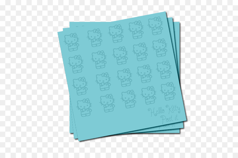 Post Its Da Hello Kitty，Rosa PNG