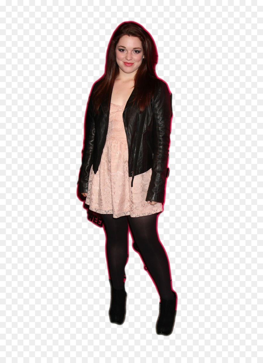 Jennifer Stone，Jaqueta De Couro PNG