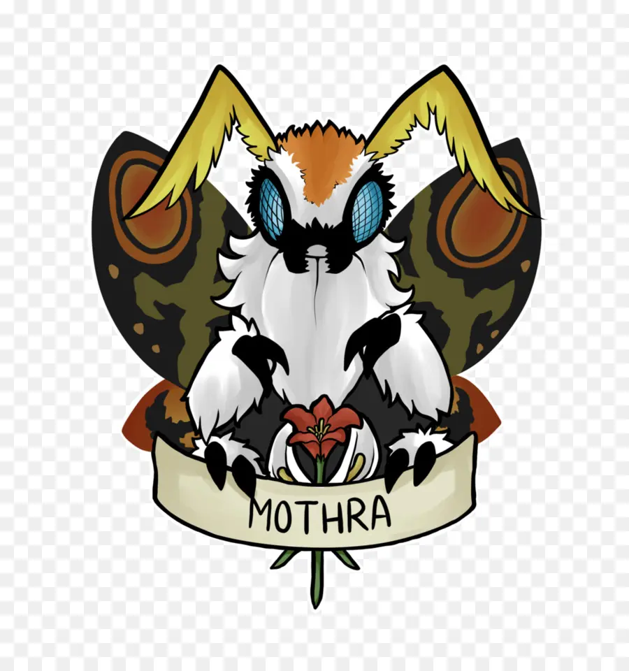 Arte，Mothra PNG