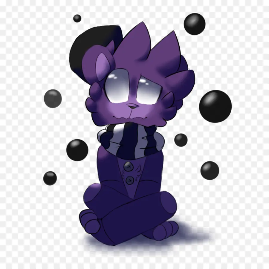 Personagem De Desenho Animado Roxo，Bonitinho PNG