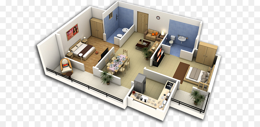 Apartamento，Quartos PNG