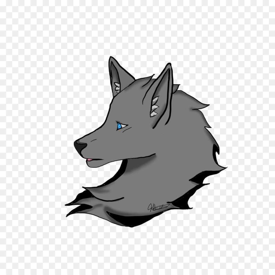 Lobo Roxo E Preto，Canino PNG