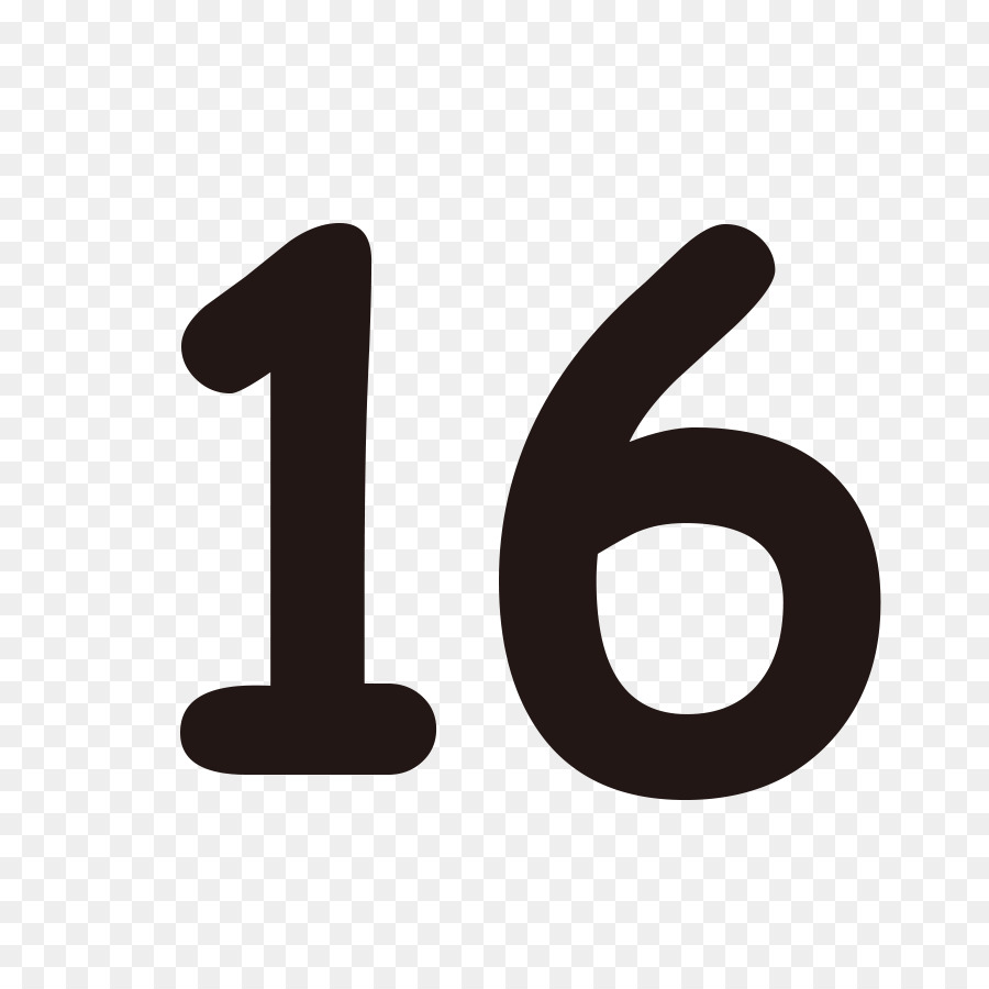 Número 16，Dezesseis PNG