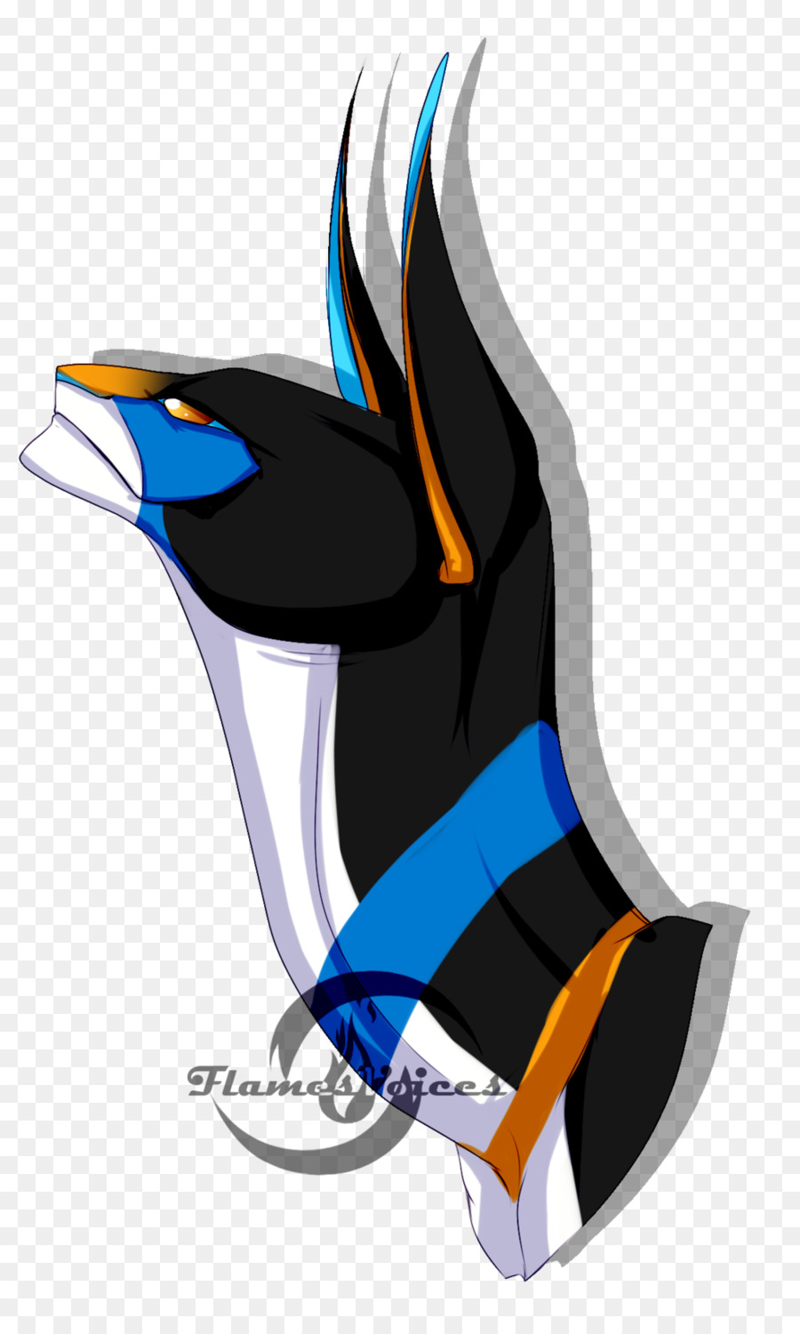 Penguin，Azul Cobalto PNG