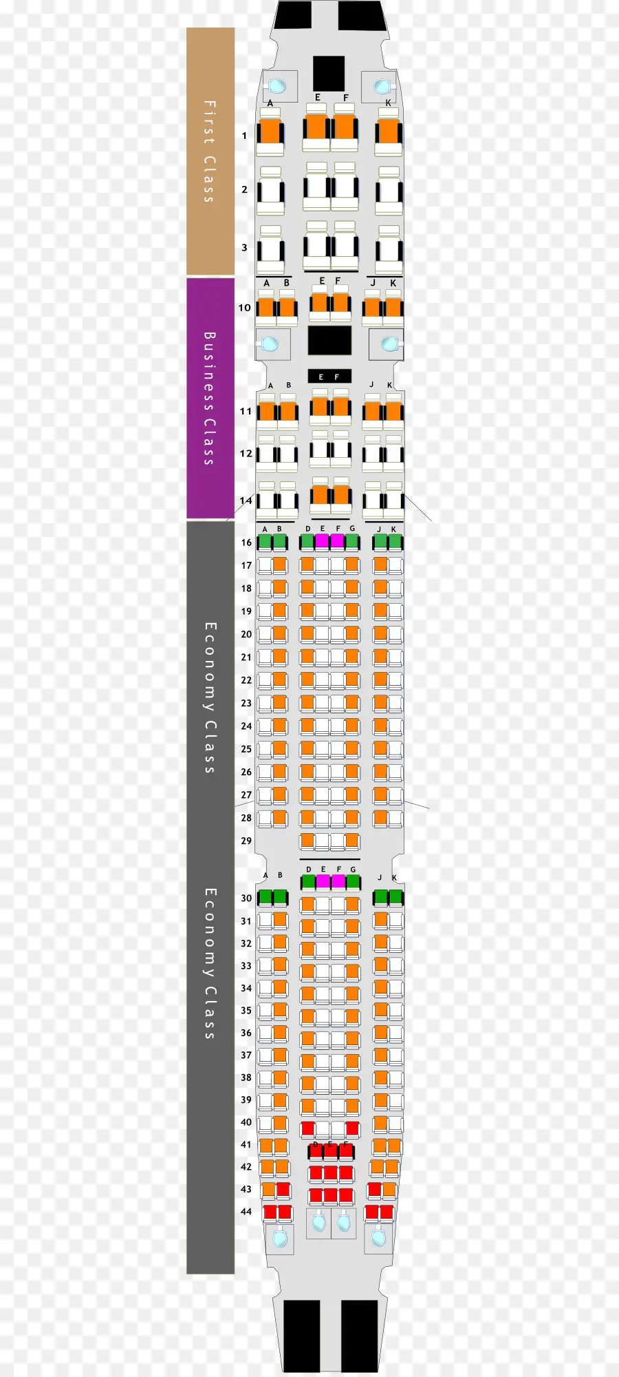 Mapa De Assentos De Avião，Assentos PNG