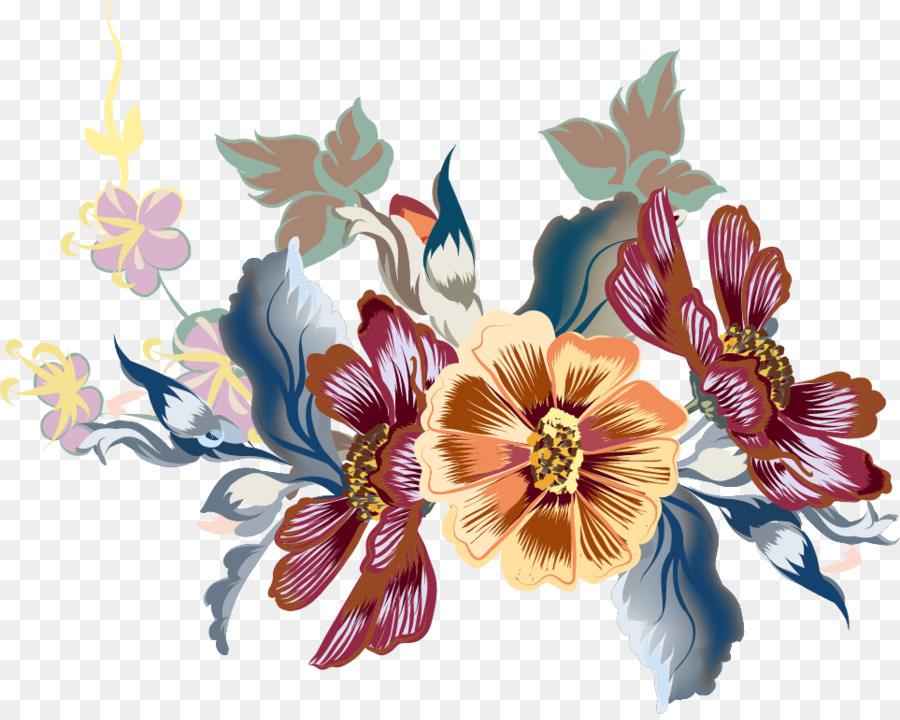 Design Floral，Flores De Corte PNG