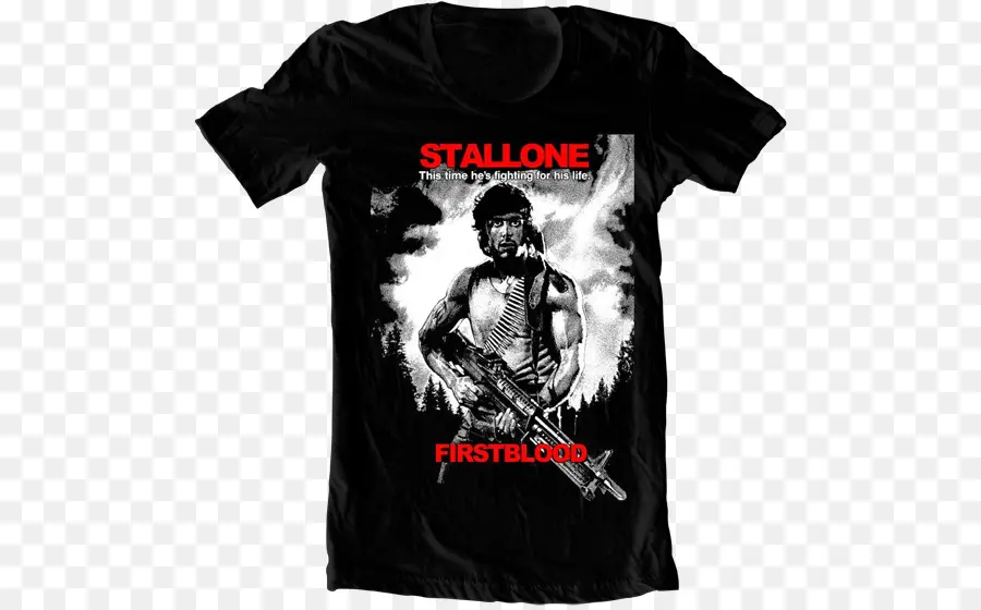 Camiseta Rambo，Filme PNG