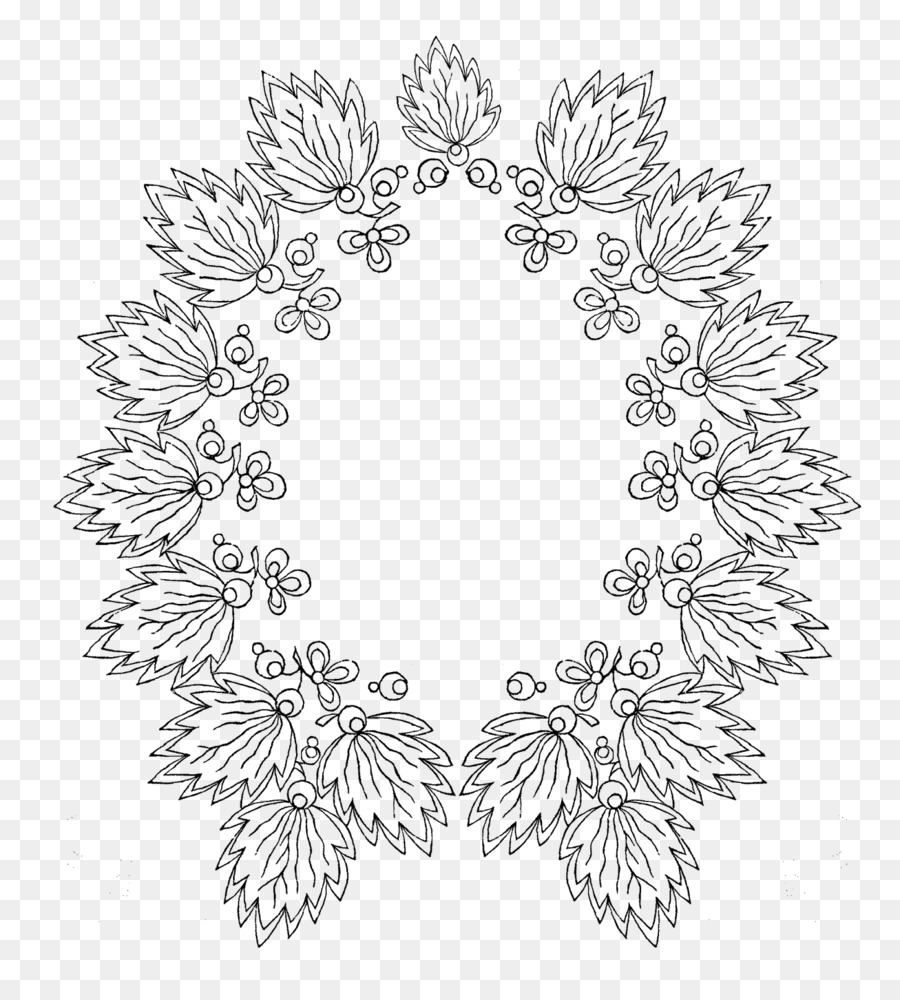 Doily，Branco PNG