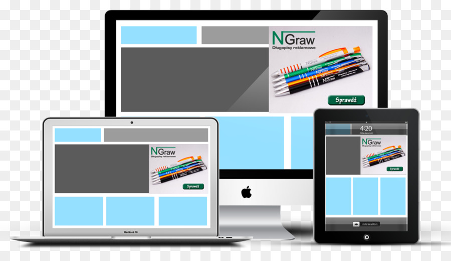 Responsive Web Design，Desenvolvimento Web PNG