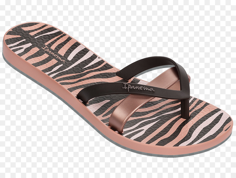 Chinelo Com Estampa De Zebra，Sandália PNG