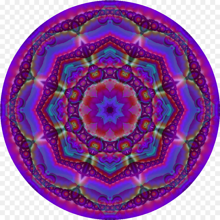 Mandala，Colorido PNG