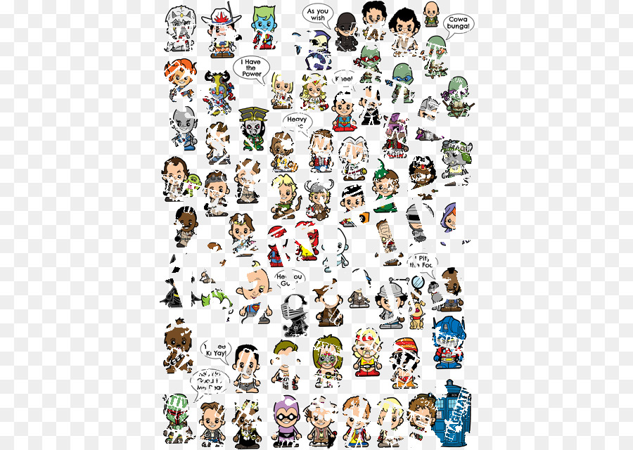 Doodles，Personagens PNG