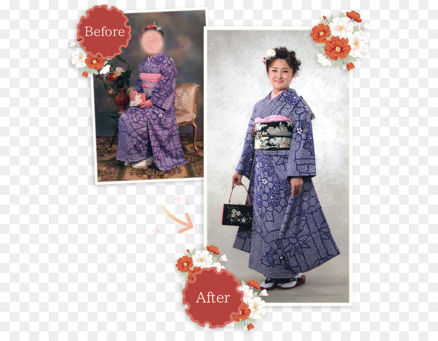 Kimono，Vestido PNG
