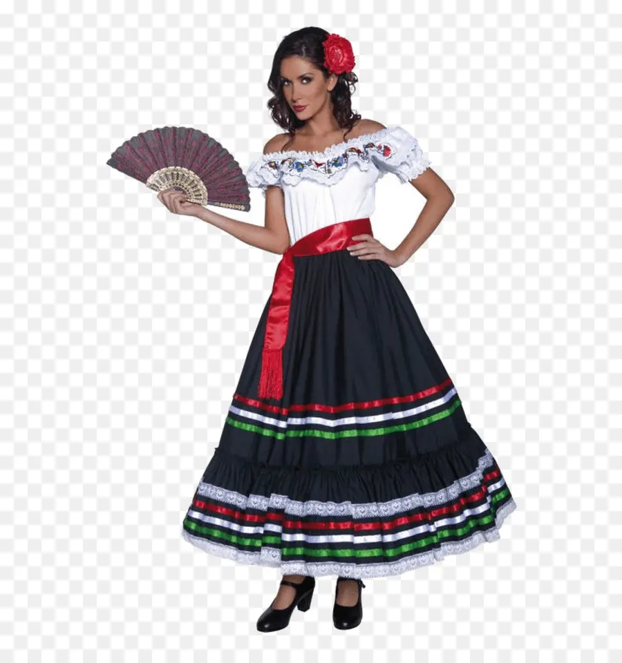 Vestido Tradicional，Mulher PNG