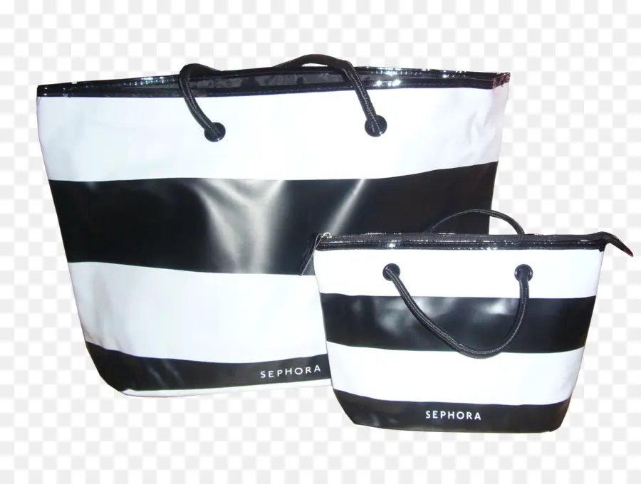 Bolsas Listradas，Preto PNG