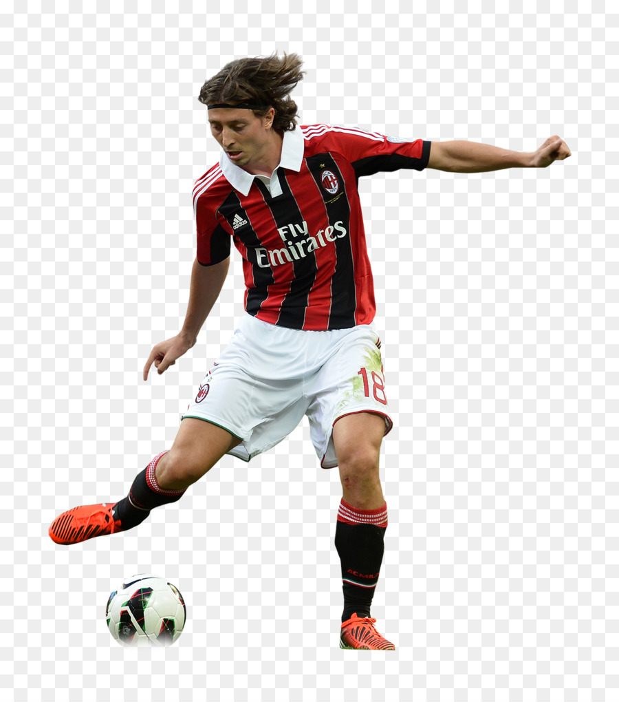 O Ac Milan，Jogador De Futebol PNG