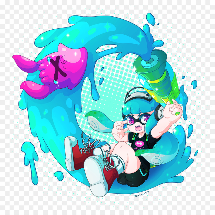 Splatoon，Arte PNG