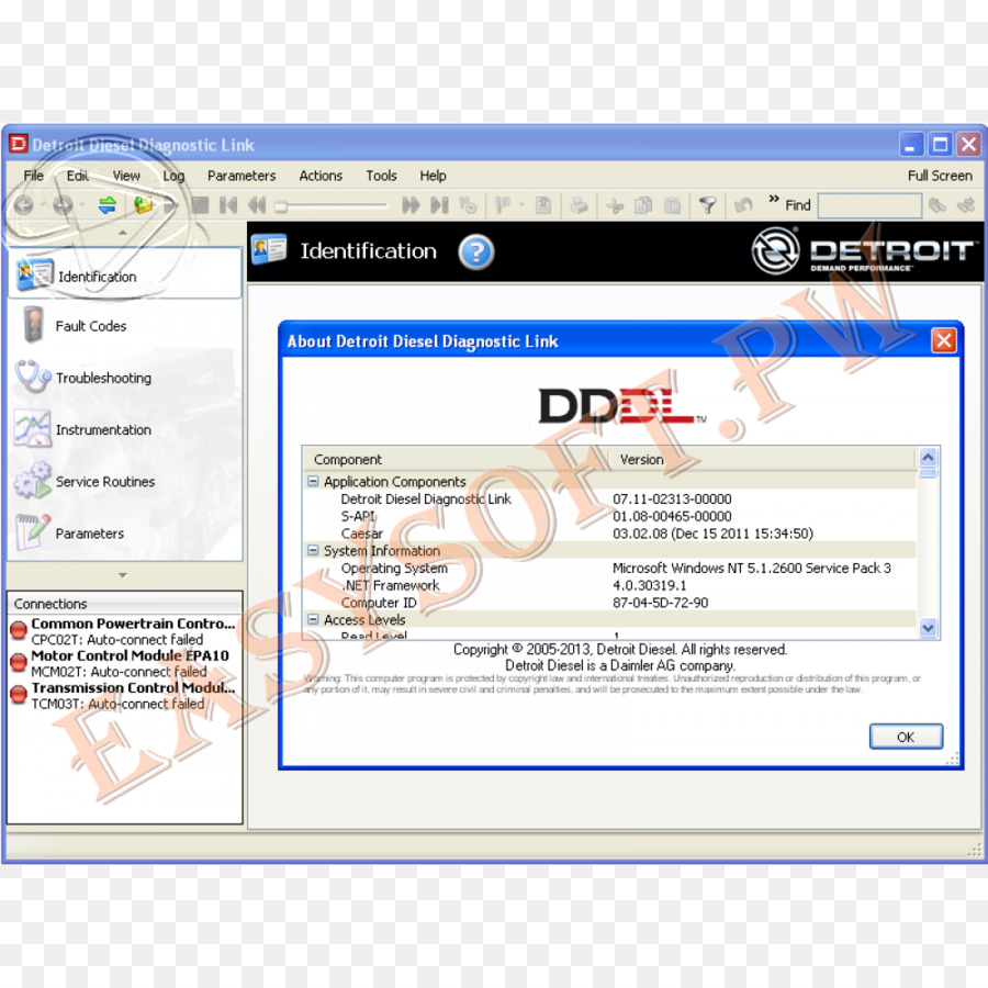 Programa De Computador，Detroit Diesel PNG