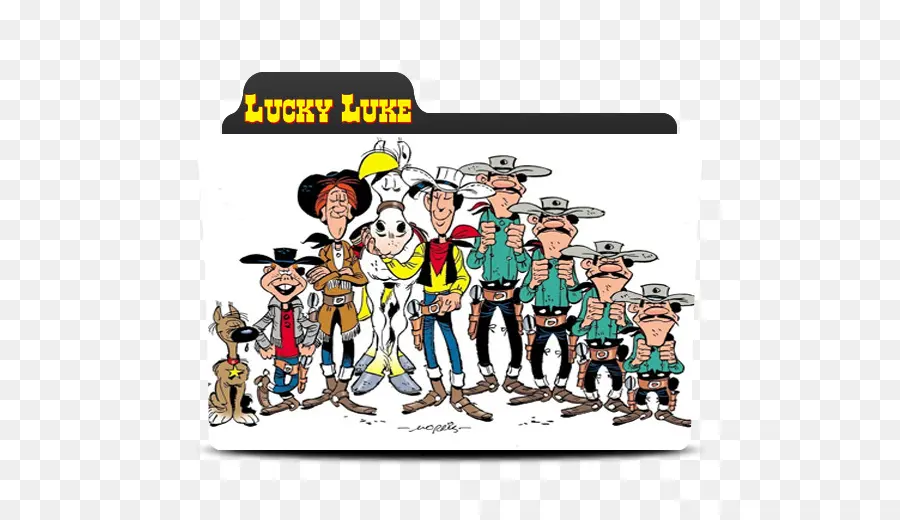 Personagens De Lucky Luke，Vaqueiro PNG