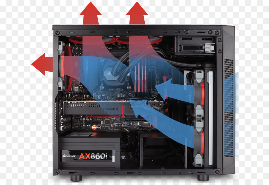 Computador Casos De Carcaças，Microatx PNG