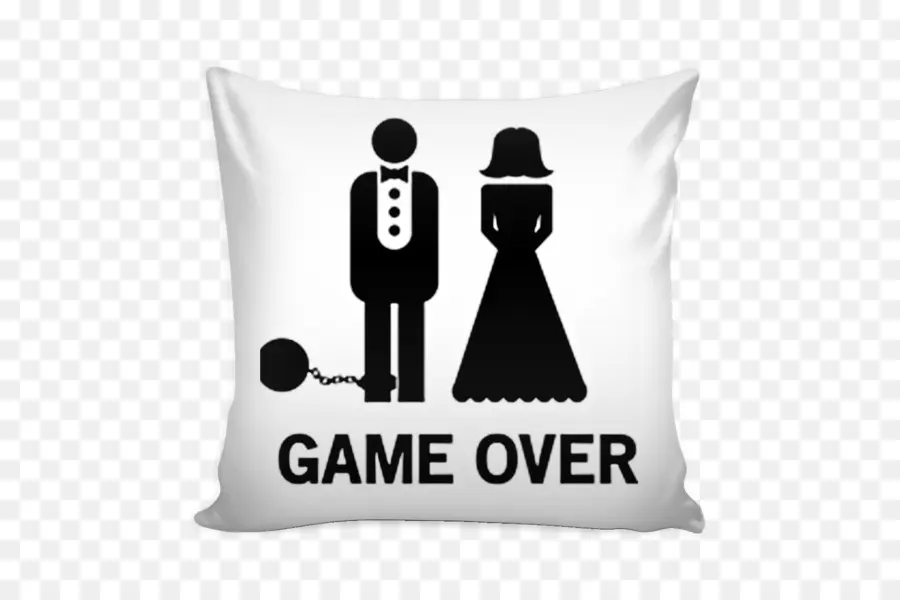 Almofada Game Over，Casado PNG