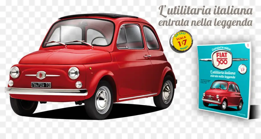 Fiat 500，Carro PNG