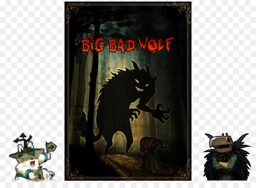 Big Bad Wolf，Chapeuzinho Vermelho PNG