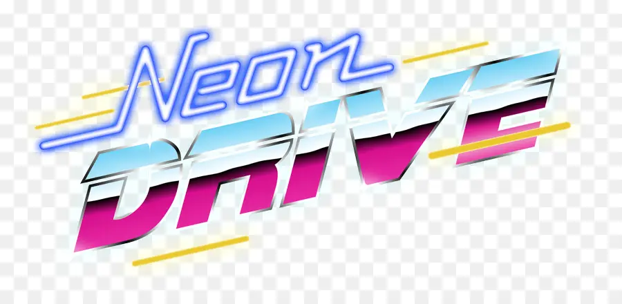 Neon Drive，Anos 1980 PNG