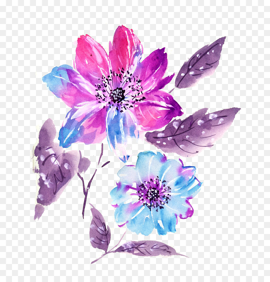 Flor，Violeta PNG