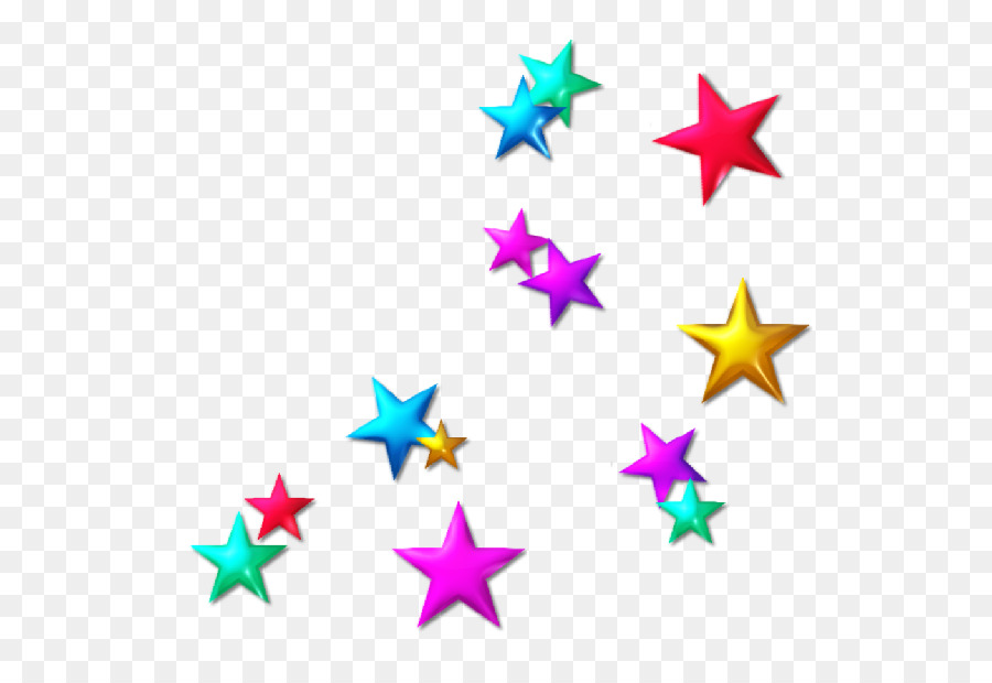 Estrelas Coloridas，Estrelas PNG