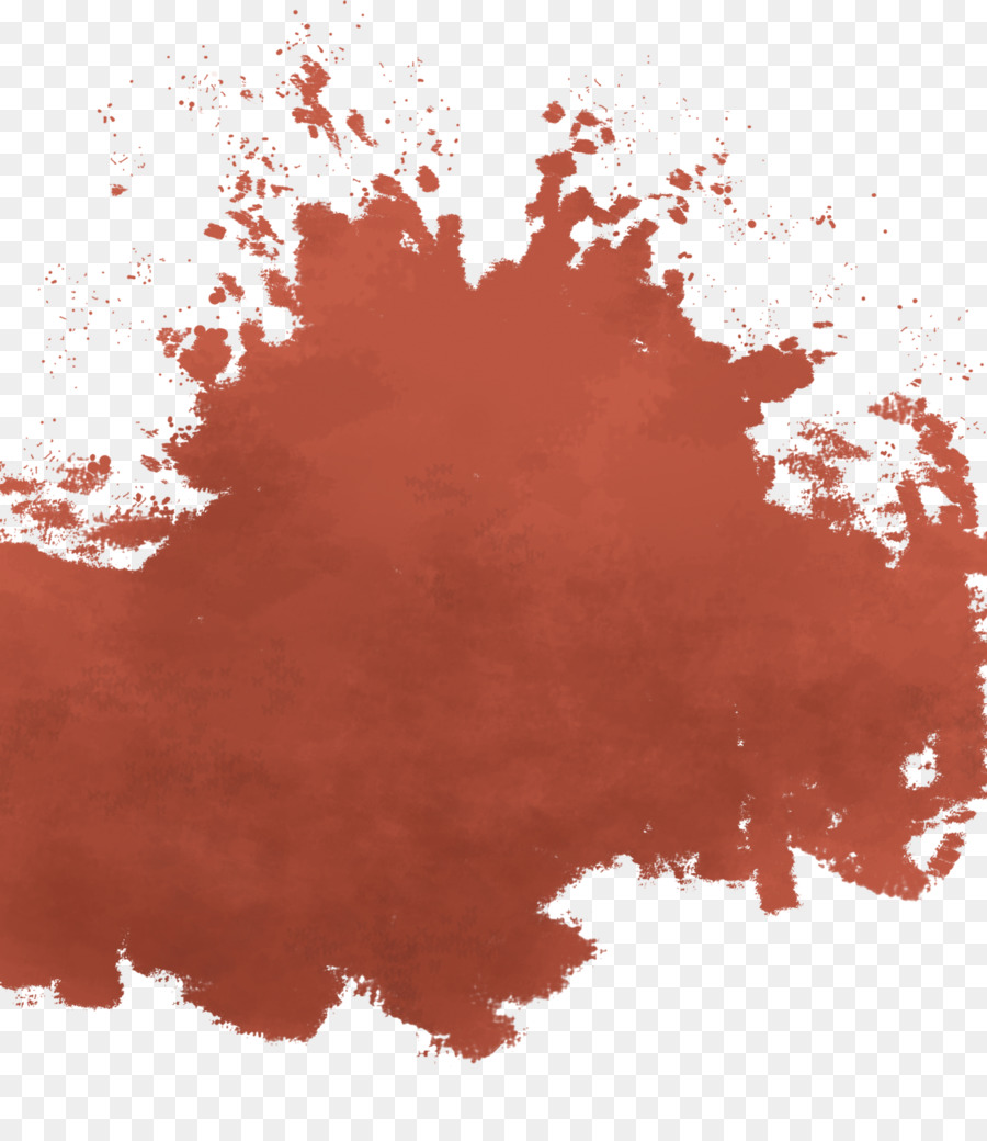 Respingo De Tinta Vermelha，Cor PNG