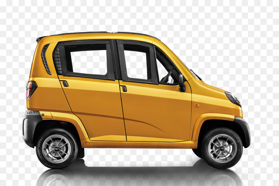 Carro Compacto，Amarelo PNG