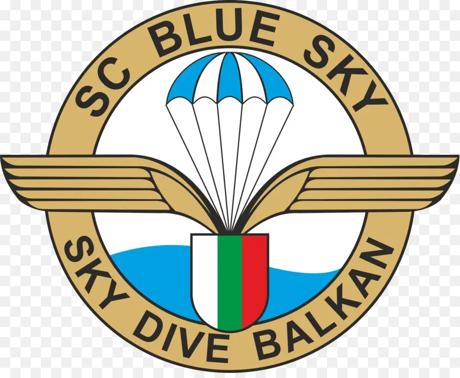 Logotipo Do Sc Blue Sky，Pára Quedas PNG