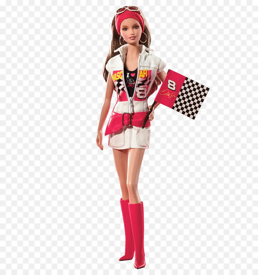 Ken，Dale Earnhardt Jr Nascar Boneca Barbie PNG