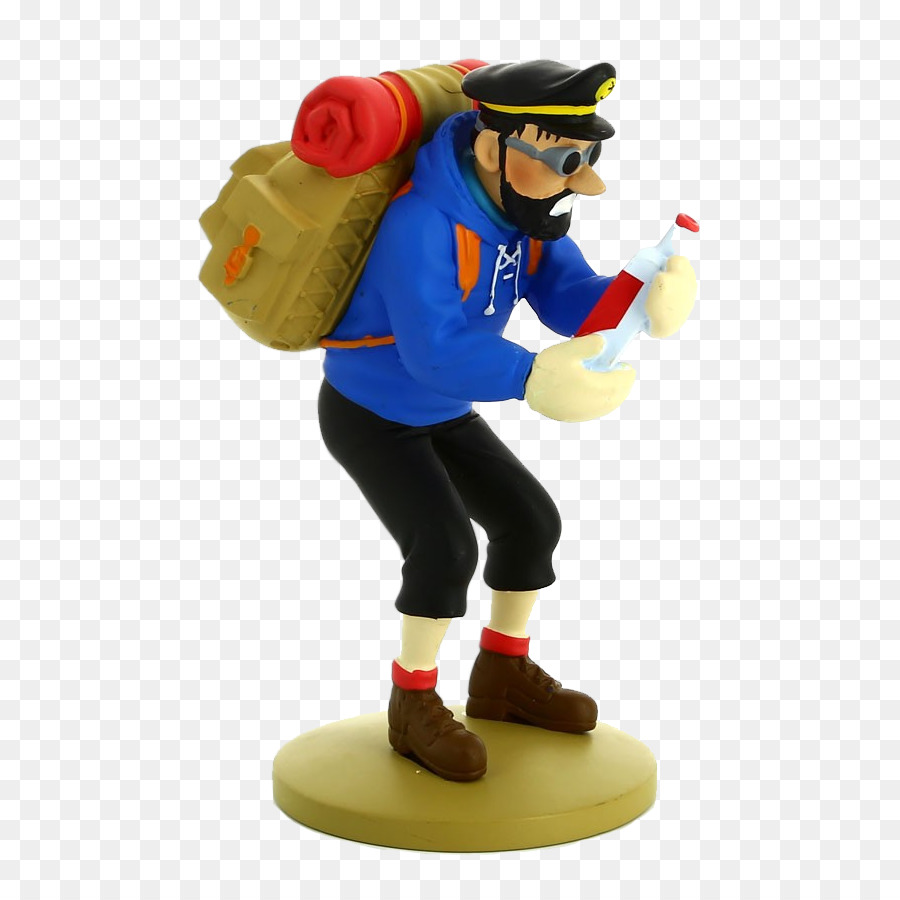 O Capitão Haddock，Figurine PNG