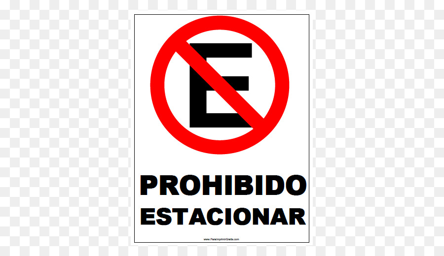 Estacionamento，Letrero PNG