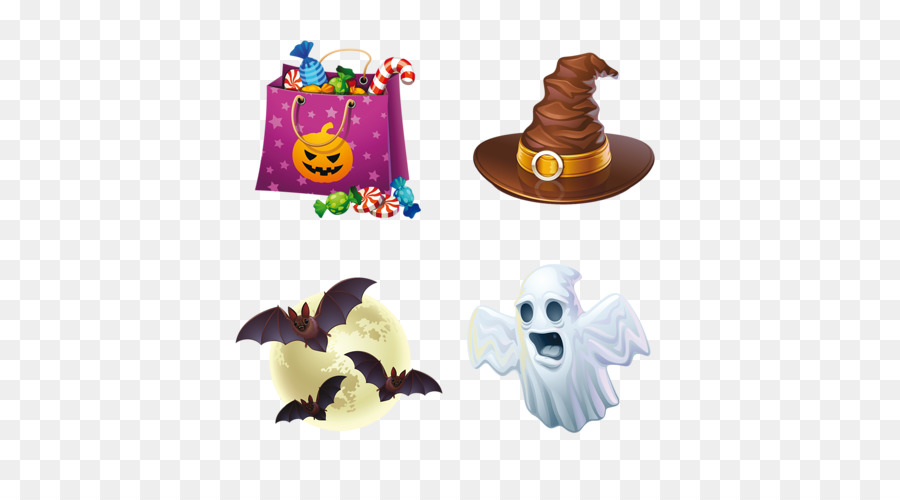 Itens De Halloween，Doce PNG