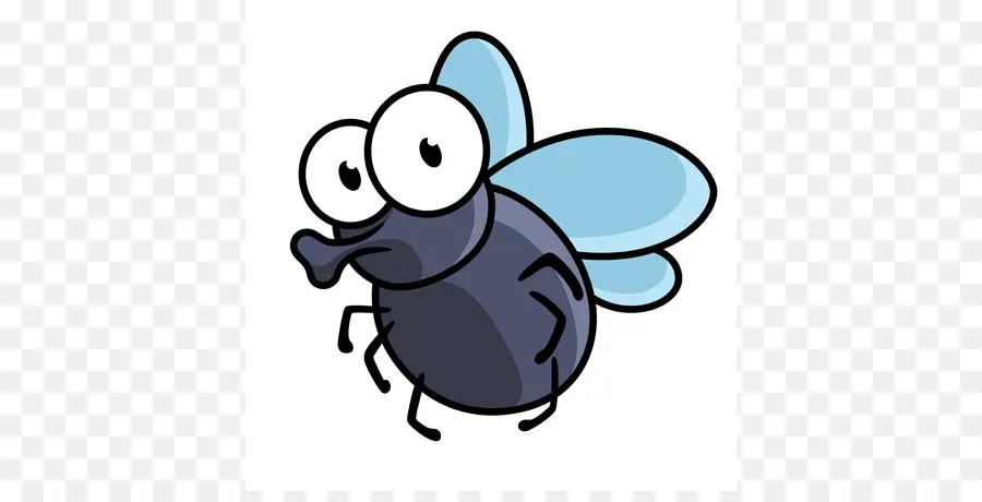 Mosca Dos Desenhos Animados，Inseto PNG