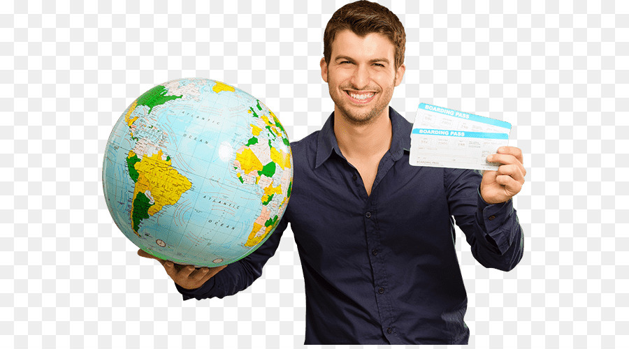 Homem Com Globo，Viagem PNG