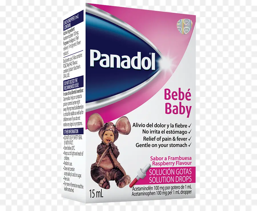 Panadol Bebê，Alívio Da Dor PNG