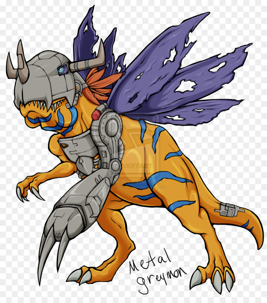 Metal Greymon，Digimon PNG