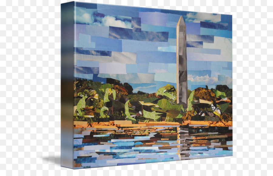 O Monumento De Washington，Pintura PNG