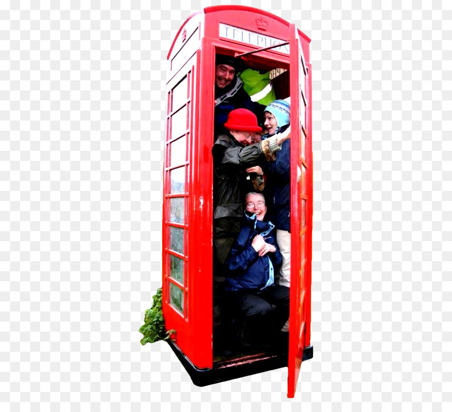 Pessoas Na Cabine Telefônica，Vermelho PNG